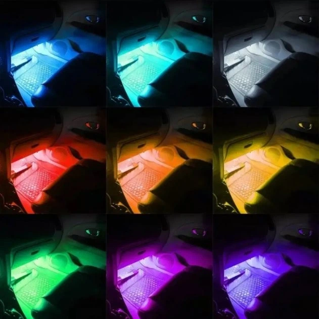 Универсальная RGB led подсветка с микрофоном APP с управлением со смартфона - изображение 4