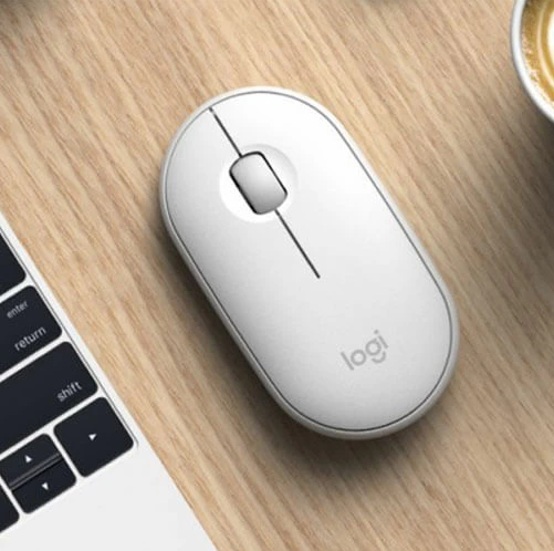 Мышка беспроводная оптическая Bluetooth или USB LOGITECH Pebble M350 Черный - изображение 6