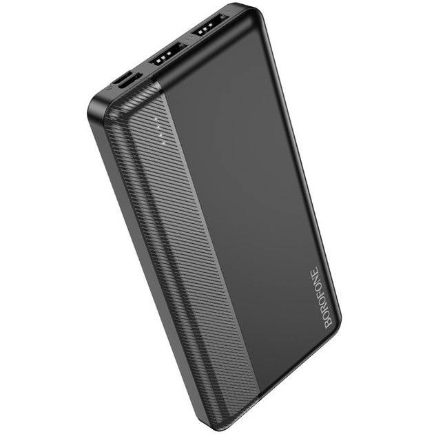 Павербанк повербанк 10000mAh BOROFONE BJ24 |2USB/Type-C| Черный – фото ...