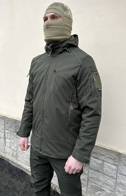 Куртка Тактична Tactical Softshell (Олива) Combat M(46) 1110092 - изображение 1