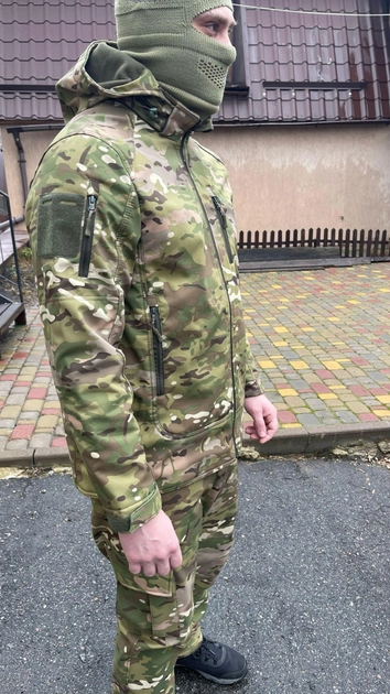 Куртка тактична Tactical Softshell (Мультікам) Combat M 1118738 - зображення 2