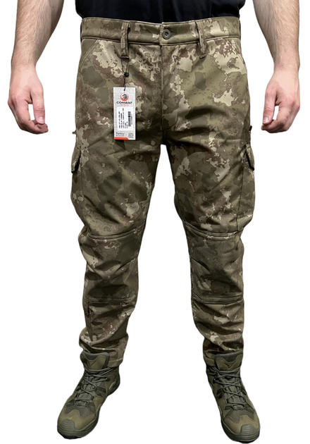 Штані Тактичний Softshell Tactical (Камуфляж) Combat XXL(52) 1110093 - зображення 1