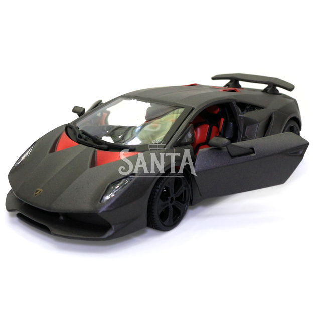 Машинка металлическая Lamborghini Sesto Elemento «Bburago» Ламборгини серый металлик 9*19*4 см (18-21061) - Фото 5 Машинка металлическая Lamborghini Sesto Elemento «Bburago» Ламборгини серый металлик 9*19*4 см (18-21061) - изображение 5