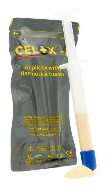 Средство кровоостанавливающее (гемостатический порошок с аппликатором) Celox 6 гр - изображение 1