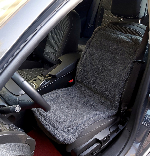 Накидка чехол на сидения автомобиля из овчины Sheepskin Универсальный ...