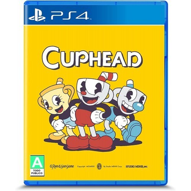 Cuphead ps4 hot sale box