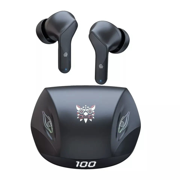 Беспроводные игровые наушники Onikuma T33 Наушники с зарядным кейсом и ...