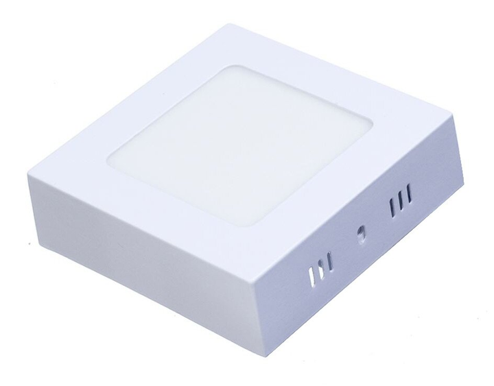 Світильник світлодіодний 6W Hyperlight 6400К 12х12 см квадратний накладний (LPS-SM-6W) - изображение 1