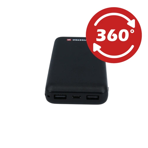 УМБ Swissten Core 20000 mAh Black (22013928) - зображення 4