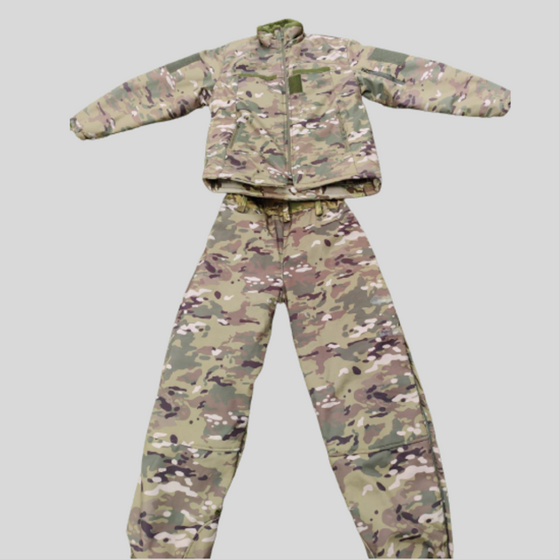 Зимовий військовий костюм -20С мультикам НАТО (бушлат та штани) розмір 52 (XL) - зображення 2