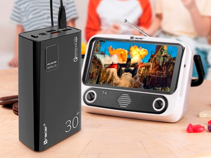 УМБ Tracer Modi 30000 mAh Black (TRABAT47062) - зображення 3