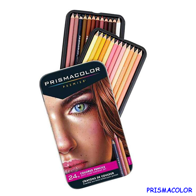 Мягкие цветные карандаши Prismacolor Portrait 24 цвета – фото, отзывы ...