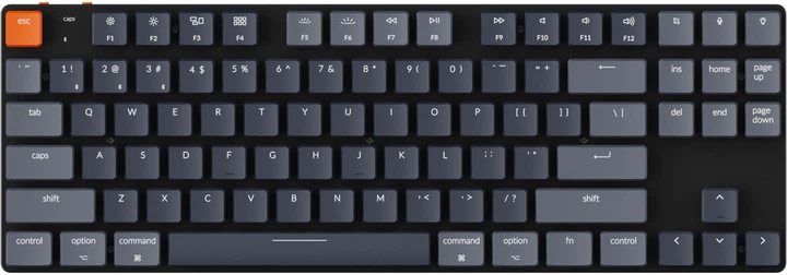 Клавіатура Keychron K1SE 87 Key Optical Blue RGB Hot-Swap WL UA