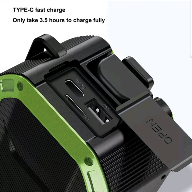 Портативный Всеволновой Аварийный Радиоприемник (радио) + фонарь и павер 5000mAh Kayinow - изображение 9