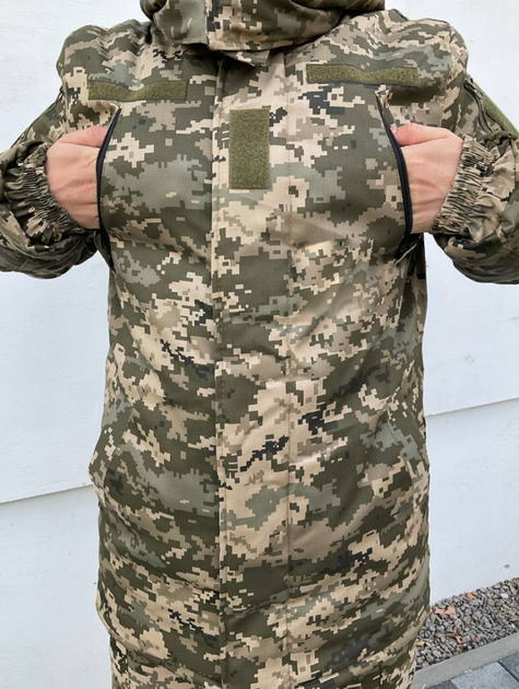 Куртка-бушлат військова чоловіча тактична водонепроникна ЗСУ (ЗСУ) 20222115-56 9408 56 розмір - зображення 2