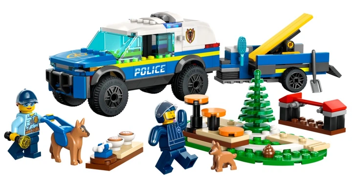 Конструктор LEGO City Мобильная площадка для дрессировки