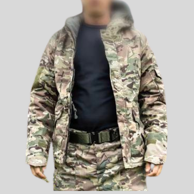 Куртка зимова мультикам розмір 3XL 100-110кг зріст 182-188см - зображення 2