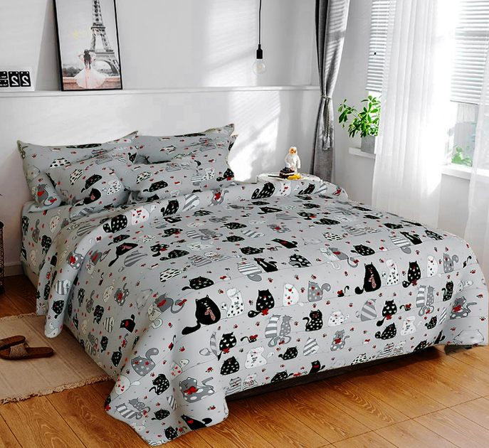 Постельное белье Zastell 7074А Grey коты беби 110*140см – фото, отзывы ...