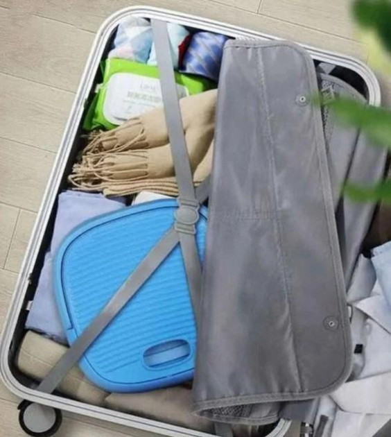 Стиральная машина силиконовая складная Maxtop 7399 220 В Blue - изображение 4