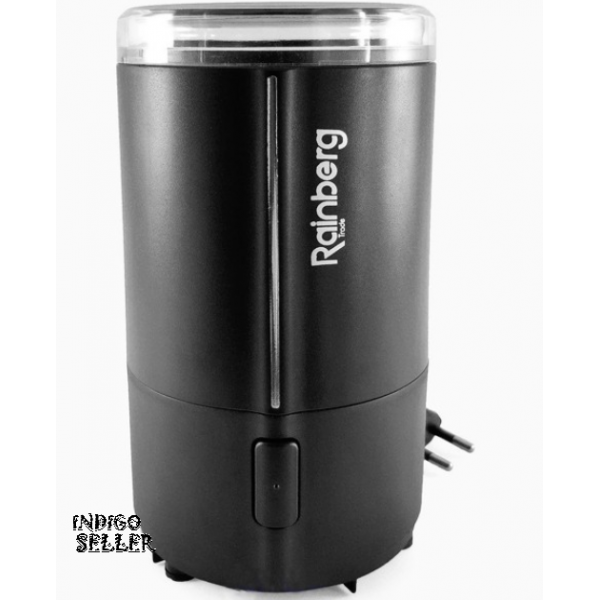 Электрическая кофемолка измельчитель Rainberg роторная 50г 300W RB-302 - изображение 10