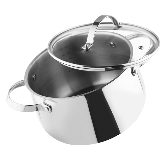 Кастрюля с крышкой Vinzer Culinaire 7 л 50168 – купить онлайн на ROZETKA