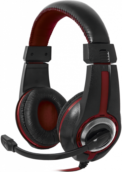 Наушники Defender Warhead g-185 Black-Red (64106) - Фото 2 Наушники Defender Warhead g-185 Black-Red (64106) - изображение 2