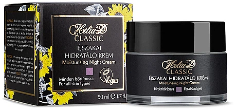 Крем нічний зволожуючий для обличчя - Helia-D Classic Moisturising Night Cream For All Skin Types 50ml (1143004-104453) - Фото 1 Крем нічний зволожуючий для обличчя - Helia-D Classic Moisturising Night Cream For All Skin Types 50ml (1143004-104453) - зображення 1