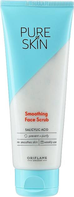 Обновляющий скраб для лица - Oriflame Pure Skin Smoothing Face Scrub 75ml (978005-83647) - изображение 1
