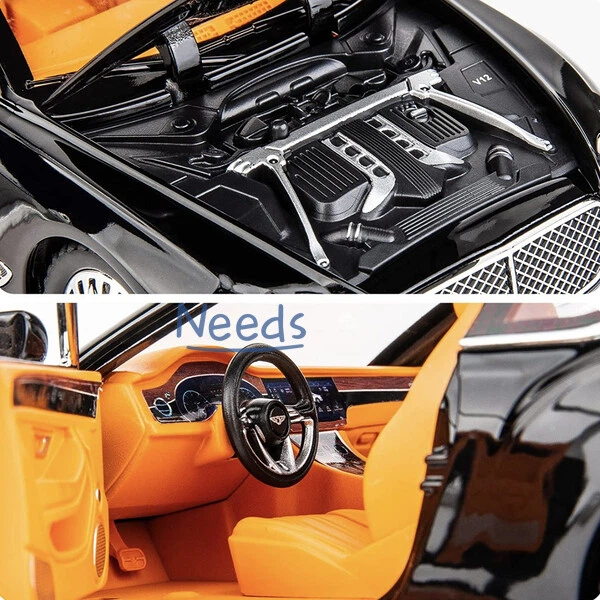 Машинка Bentley Continental моделька игрушка металлическая