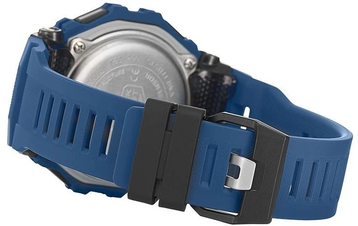 Чоловічий годинник Casio GBD-200-2ER Блакитний з сіро-чорним 12/24 год - Фото 6 Чоловічий годинник Casio GBD-200-2ER Блакитний з сіро-чорним 12/24 год - зображення 6
