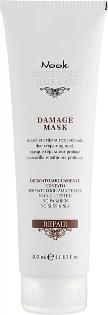 Маска "Глибоке відновлення" - Nook DHC Repair Damage Mask 300ml (328939-187390) - Фото 2 Маска "Глибоке відновлення" - Nook DHC Repair Damage Mask 300ml (328939-187390) - изображение 2