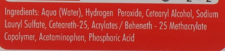 Крем-окислитель 3% для проявления краски для бровей и ресниц - Wimpernwelle Hydrogen Peroxide 20ml (768256-5707866) - изображение 3