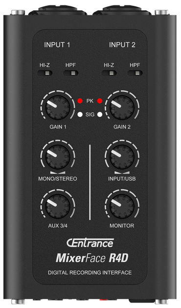 Аудиоинтерфейс CEntrance MixerFace R4R+Centrance PivotMic PM1 - изображение 6