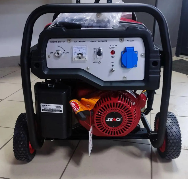 Бензиновый генератор SENCI SC 7000 R 3.8 кВт / Электростартер / Пульт ...