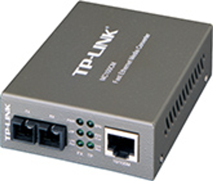 Медиаконвертер TP-LINK MC100CM 100Base-TX-100Base-FX MM 2km SC (MC100CM) - изображение 1