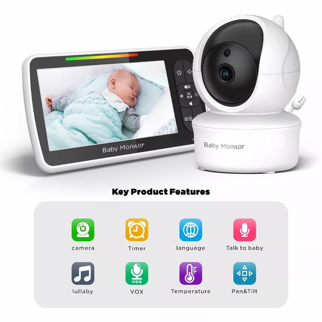 Видеоняня Baby Monitor SM-650 - изображение 2