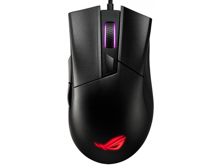 Миша Asus ROG Gladius II Core USB Black (90MP01D0-B0UA00) – фото ...