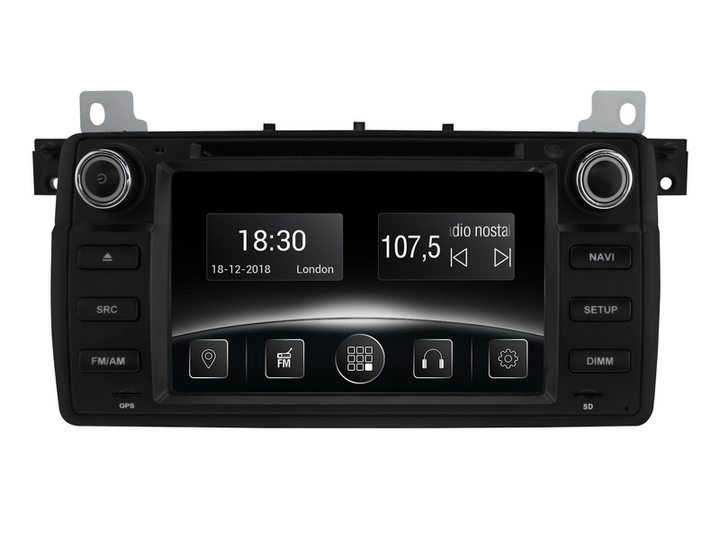 Мультимедийная система Gazer CM6007-E39 для BMW 5 (E39)/X5 (E53) 1996-2004 - изображение 1