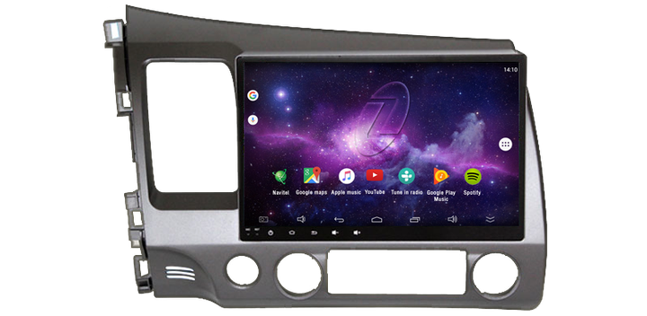Мультимедийная система Gazer CM6510-FA для Honda Civic 2006-2011 - изображение 1