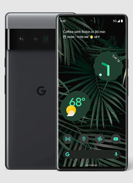 Смартфон Google Pixel 6 Pro 12/256GB Stormy Black Dual-Sim