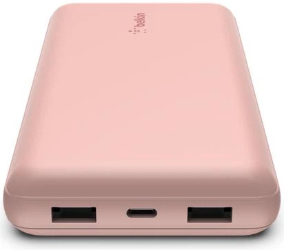 Павербанк УМБ Belkin Boost Charger 20000mAh 15W Rose Gold (BPB012BTRG) - Фото 3 Павербанк УМБ Belkin Boost Charger 20000mAh 15W Rose Gold (BPB012BTRG) - изображение 3