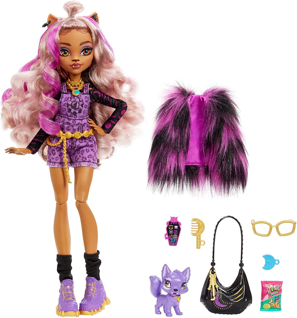 Кукла Клодин Вульф Буникальные танцы Monster High 27 см - купить с доставкой на дом в СберМаркет