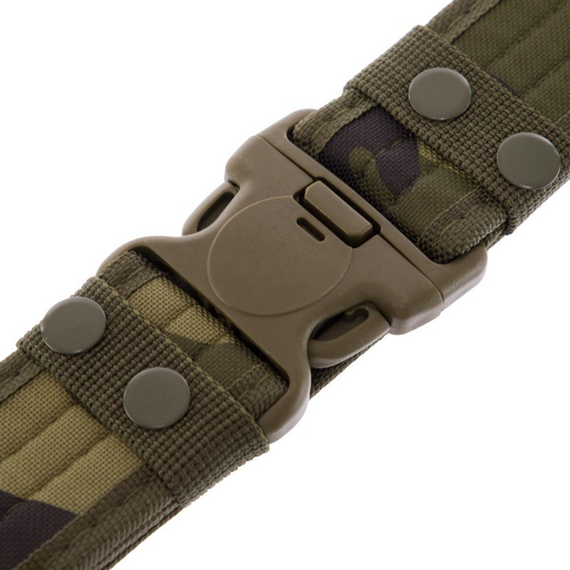 Ремень тактический пояс тактический Zelart Tactical Belt ZK-1 размер 125x5,5см Camouflage - изображение 2