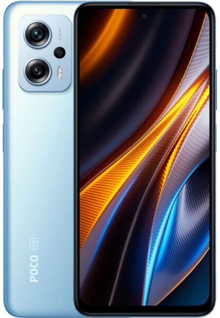 Мобільний телефон Poco X4 GT 8/256GB Blue (946641) – фото, відгуки ...