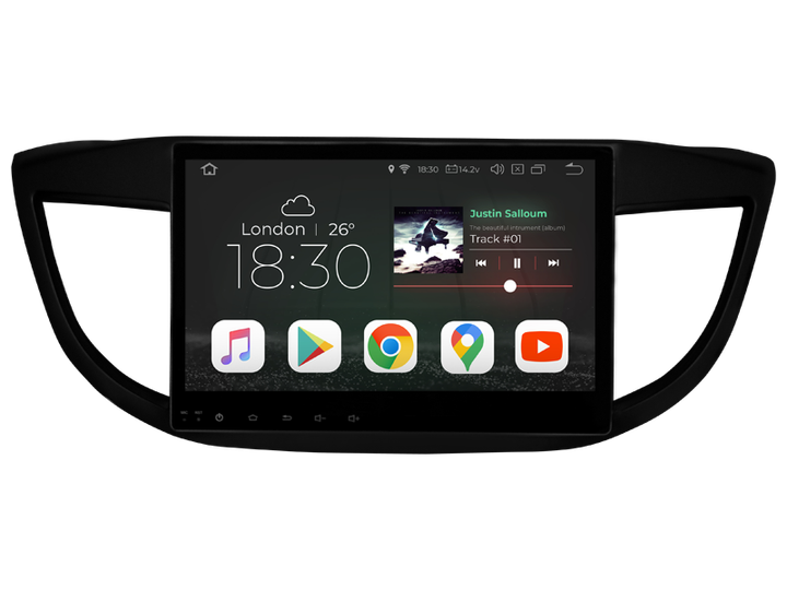 Мультимедийная система Gazer CM5510-RM4 для Honda CRV 2012-2016 - изображение 1