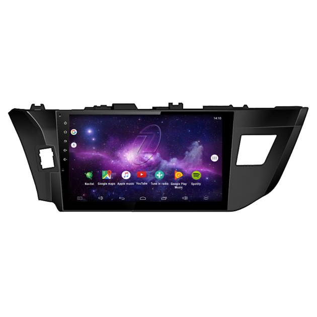 Мультимедийная система Gazer CM6510-E150 для автомобиля Toyota Corolla 2013-2016 - изображение 1