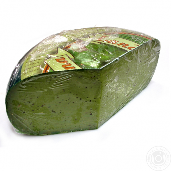 Сыр гауда з зеленым песто Landana Green Pesto 1 кг - Фото 1 Сыр гауда з зеленым песто Landana Green Pesto 1 кг - изображение 1