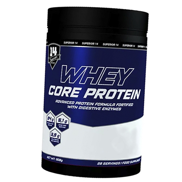 Сывороточный протеин, Whey Core Protein, Superior 14 2270г Печенье ...