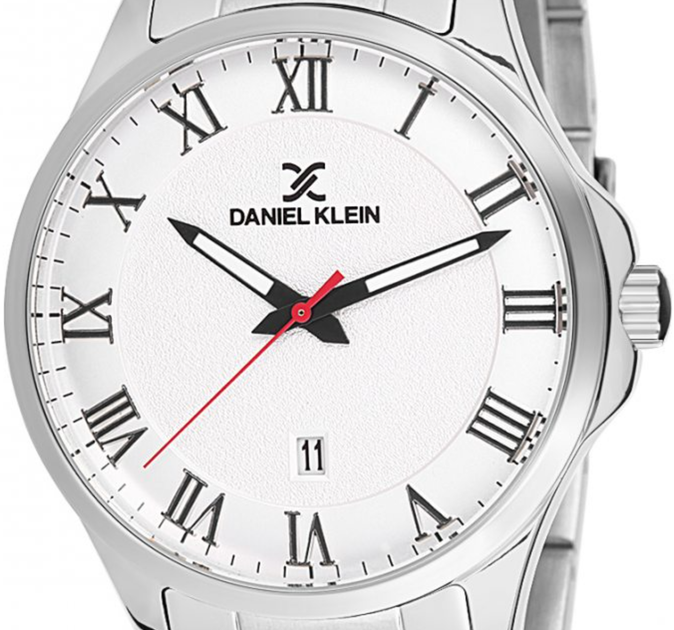 Мужские наручные часы DANIEL KLEIN DK12135-2 Белые с серебристым - изображение 2