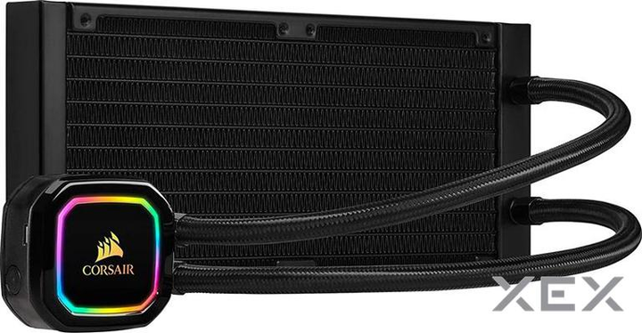 Система водяного охлаждения CORSAIR iCUE H100i RGB Pro XT (CW-9060043-WW) - изображение 2